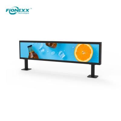 China 24inch Retail Store Digital Displays Double Sided Header Screen 500nits for sale