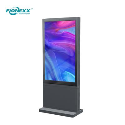 China High Brightness 55 Inch Digital Signage Display Fanless Outdoor Lcd Signage for sale