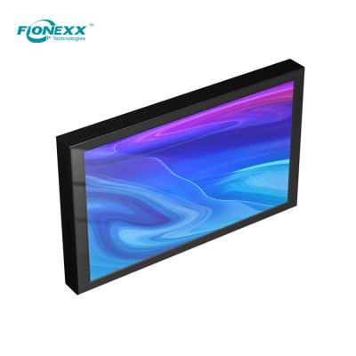 China 49 pulgadas de pantalla de LCD sin ventilador para exteriores, reproductor de publicidad, montado en la pared en venta