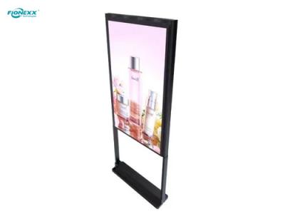 China CE 4000nits Pantalla LCD Muestras de ventana libre de pie Señalización digital en venta