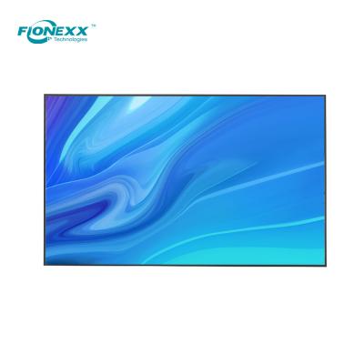 China QLED 4K Display LCD de 65 polegadas Montagem de parede Painel LCD 700nits Brilho à venda