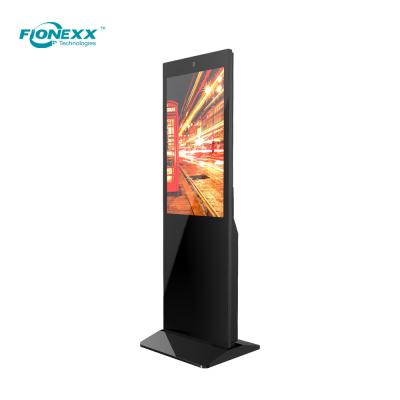 China 350nits 43inch Freestanding Touchscreen Digital Signage Totem for sale