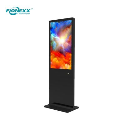 Китай 43 дюймовые ультратонкие цифровые вывески на полу стоящие LCD цифровые вывески AC110 ~ 240V продается