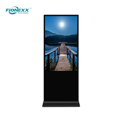 China 55inch Floor Standing Digital Display Totem With Android / Windows OS for sale