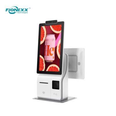 China 15.6inch Double Touch Screen Self Service POS Kiosks for sale