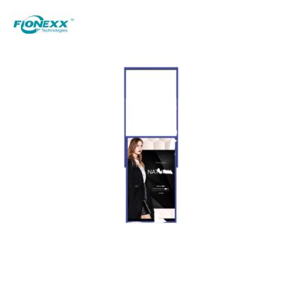 China 49inch High Brightness Double Sided Facing Window Display 2500nits~4000nits for sale