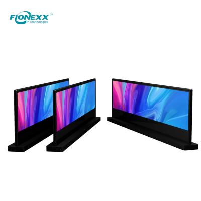 China 47.6inch Stretched Bar LCD Display Double Sided Table Stand Monitor for sale