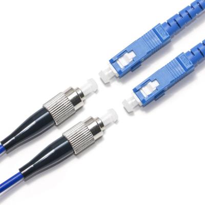 China Fiber Optic Patch Cord FC SC Multiple Mode Multi-Core  4-4 For Surveillance Camera Indoor Computer Room Wiring 3M 5M 8M for sale