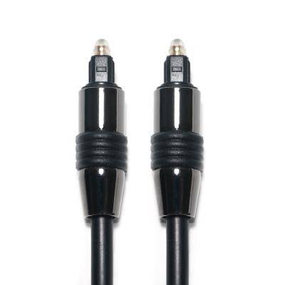 China Cable de Audio óptico TOSLINK OD 5,0 Cable Digital SPDIF conector de plástico 1,5 M 3,0 M 5,0 M para barra de sonido MD DVD en venta