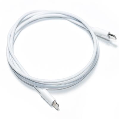 China Charging Cable White PVC 1.22m Lightning Mobile Phone Power Cable Data Transmission Cable for sale