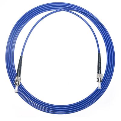China Fiber Optic Patch Cord ST Dual-Core Dual-Mode 1/1 for WLAN LAN Connection Network for sale