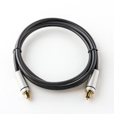 China Outdoor TV Speaker Toslink RCA Cable With 24K Gold Plated Connector for sale