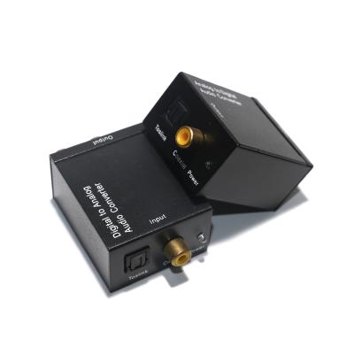 China Factory Outlet Digital Optical Fiber To Analog 3.5mm Toslink/SPDIF Audio Converter DTA10 for sale
