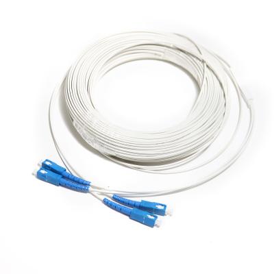 Chine Cordon bleu FC & FC Port 5M câble optique Duplex cordon de raccordement Simplex SM FTTH 3M 5M pour la surveillance WLAN à vendre