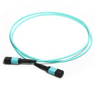 China Factory Outlet MTP/MPO Optical Patch Chord Blue OM3 Duplex GR-1435-Core For WLAN Net for sale