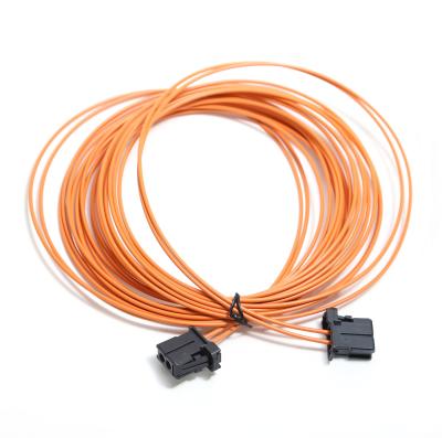 China Orange MOST Fiber Optic Loop Bypass Female Adapter For Mercedes BGM for sale