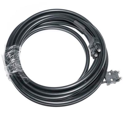 China Cable de fibra óptica Servo 180dB/Km OD4.0 Cable negro para prueba de equipo, sistema servo de conector de máquina en venta