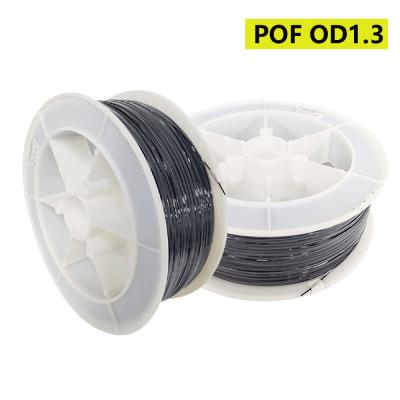 China Tipo coaxial grande preço do cabo de fibra ótica de POF OD1.3 Om1 Om2 PMMA de fábrica da abertura para o transporte do sinal/Docrating à venda