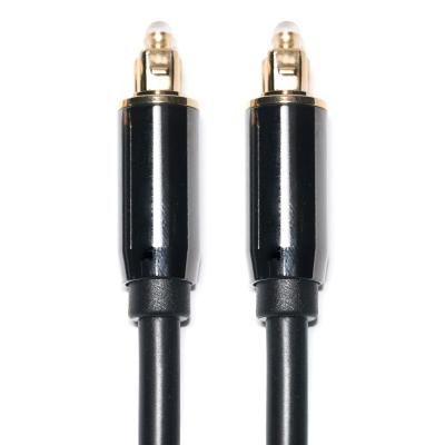 China Toslink OD4.0 Digital Optical Audio Cable 24K Metal Connector For Home Theater Soundbar TV DVD Player 1M 3M 5m for sale
