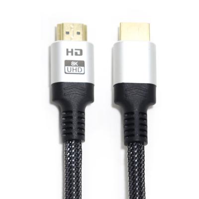 China 4K / cable óptico de 8K HDMI 2,0/2,1 interfaz plateado de aluminio completo el 1M de 3D HD - 10M en venta