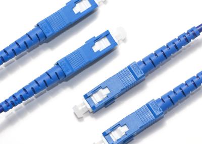 China SC-FC Single Mode 2mm Fiber Optic Patch Cord For FTTB FTTX for sale