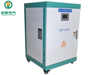China Pure Sine Wave 3 Phase Off Grid Solar Inverter Unique Anti - Oscillation Function for sale