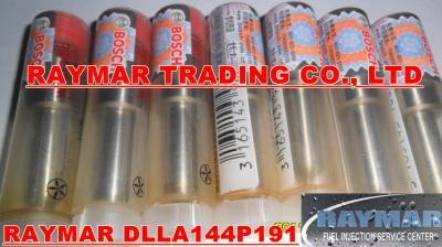 China BOSCH fuel injector nozzle DLLA144P191 F019121191 for Cummins L375 for sale