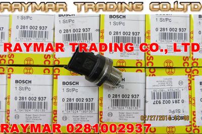 China BOSCH rail pressure sensor 0281002937 for sale