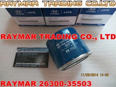 China HYUNDAI Engine oil filter assy 26300-35503 for sale