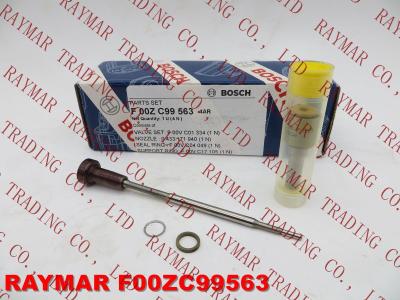 China BOSCH Genuine common rail injector overhaul kit F00ZC99563 for 0445110260, F00VC01334 + DLLA152P1525 + F00VC99002 for sale