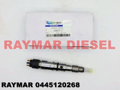 China BOSCH Genuine common rail fuel injector 0445120268 for DOOSAN DL06S 400903-00046 for sale