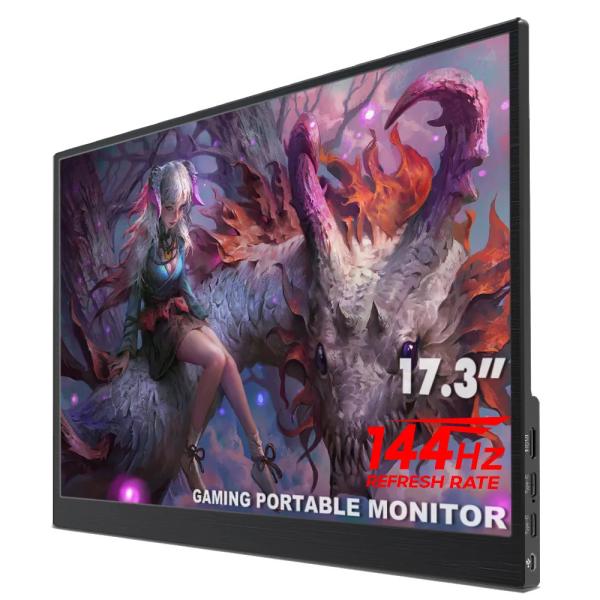 Quality Type C 144hz Gaming Monitor Type-C Power 17.3 Inch Usb Fhd Slim 1080P for sale