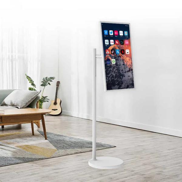 Quality Indoor Living Room Display Stanbyme Capacitive Touch Screen Android 11.0 Movable Portable Stand By Me Tv for sale