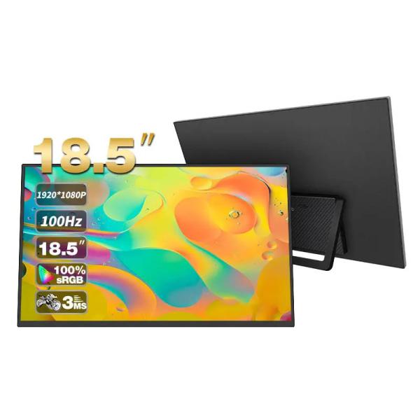 Quality IPS Display 18.5" Portable External Monitor 1080P Dual Screen for Laptops for sale