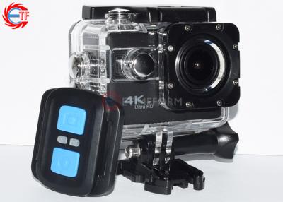 China 30m Waterproof WIFI Sports Camera , 24fps Car Video Camcorder Night Scene for sale