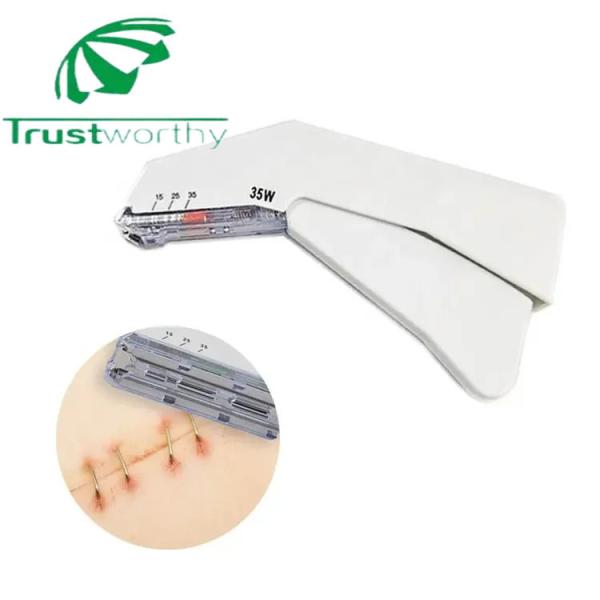 Quality CE Medical Disposable Subcuticular Absorbent Skin Stapler Medical Intelligent Staples Loading Machine for sale