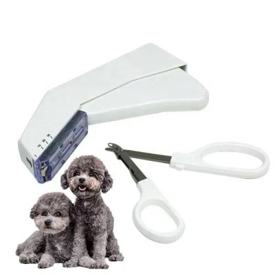 China Sterile OEM Pet First Aid Emergency Professional Medical Surgical Disposable 35W Skin Stapler for sale