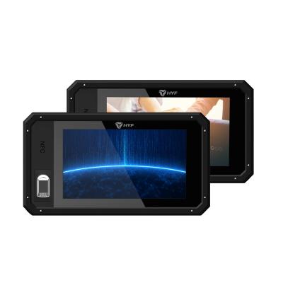 China 7inch tableta rugosa biométrica de Android 10,0 de la huella dactilar de NFC GPS del Tablet PC 4G WIFI en venta