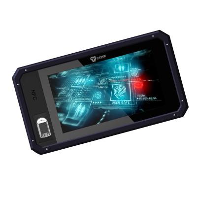 China Removable Rugged Tablet PC 8 Inch Fingerprint Biometric Tablet NFC Android 7.0 for sale