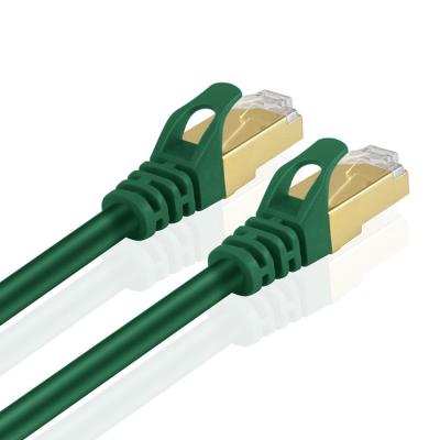 Κίνα Το καλώδιο μπαλωμάτων συνδετήρων Cat6 καλωδίων RJ45 FTP Ethernet σκοινιού Cat6 μπαλωμάτων υπολογιστών του τοπικού LAN υψηλής επίδοσης προστάτευσε πράσινο προς πώληση
