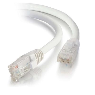 China 5M Cat5e Ethernet RJ45 High Speed Network Cable Unshielded PVC UTP Patch Cable White for sale