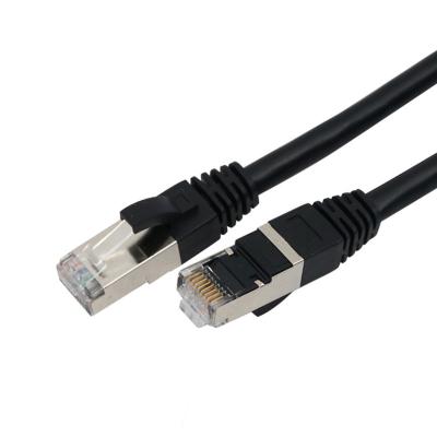 中国 24awg 4p猫6はS/FTP LANパッチ・コードLANケーブルのパッチ・コード コミュニケーション ケーブルを保護した 販売のため