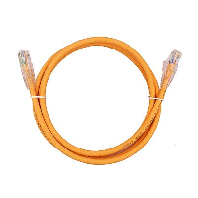 China Rj45 Patch Cord Ethernet Network Cable Round/Flat Cat5E Cat6 Patch Cord for sale