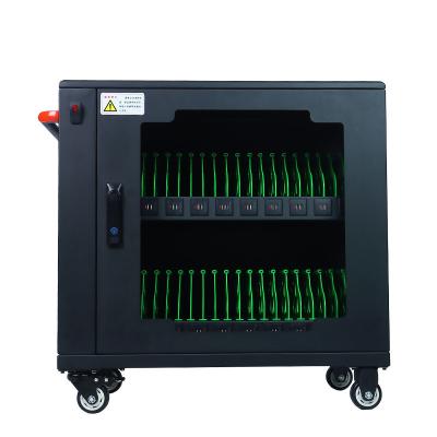 China Wall Mountable Multi-Device Charging Cart with 20 AC Outlets and Casters for Chromebooks and Laptops for sale