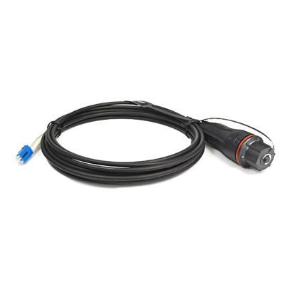 China Ip67 outdoor LC Jumper Fiber to the Antenna Outdoor Cable Assemblies compatible Fullaxs connector fiber optic patch cord for sale