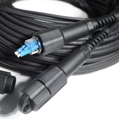 China 2 CORE BBU RRU PDLC ODLC outdoor fiber optic patch cord for CPRI / ODVA PDLC BBU RRU Patch Cable for sale
