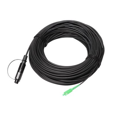 China Outdoor Optitap Service Drop Cable 30m 50m 100m OptiTap Drop Cable With 5.0mm Round Cable for sale