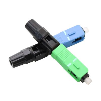 China FTTH Solution Products SC /UPC ,SC Quick Connector SC/APC Fast Connector for sale