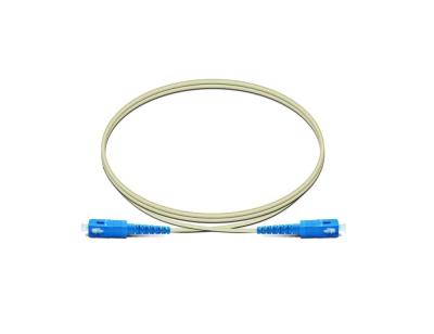 Chine Câble optique de corde de correction de fibre de St FC MTRJ SMA E2000 de Sc LC à vendre