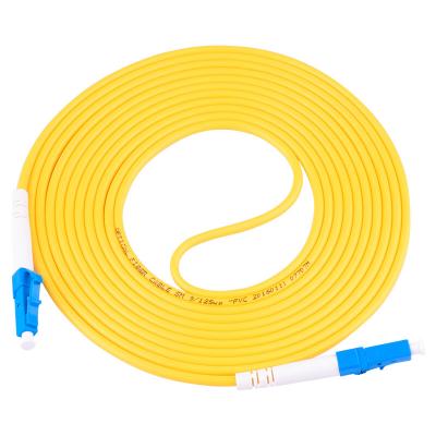 China Factory LC-LC Duplex Fiber Patch Cable Single Mode LC/UPC to LC/UPC Fiber Optic Patch Cord for sale